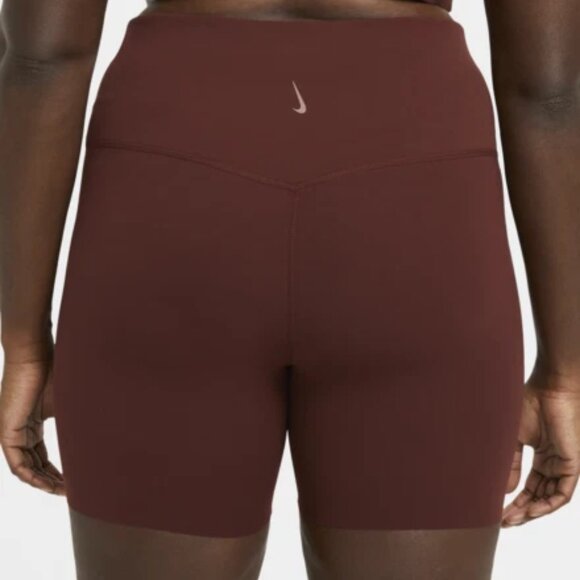 Nike Women's Yoga Luxe 7" High-Rise Shorts DC5417-273 3X Plus Size - Picture 13 of 13